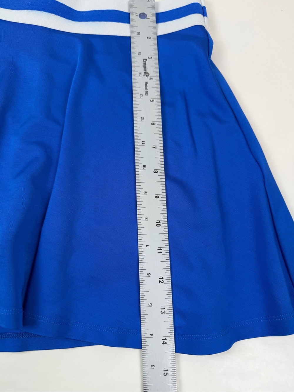 Alice +Olivia BLAISE PICKLEBALL MINI SKORT Blue Size Small - Picture 7 of 9